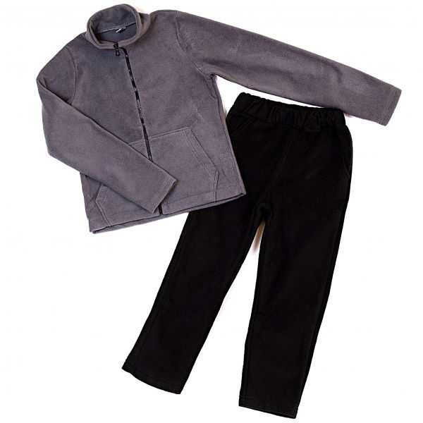 Fleece suit DM-530 grey/black