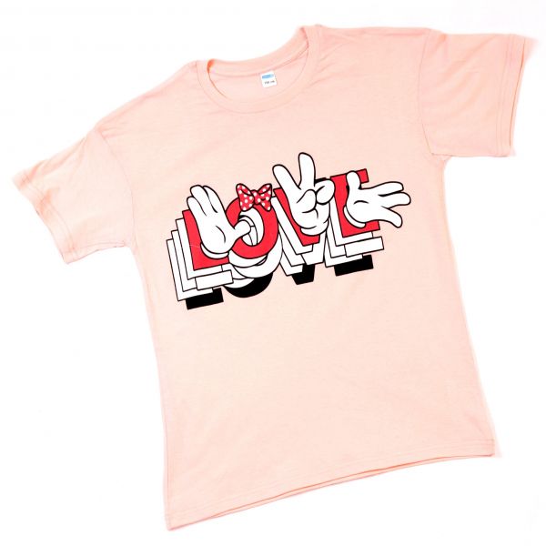 T-shirt F-0558 peach