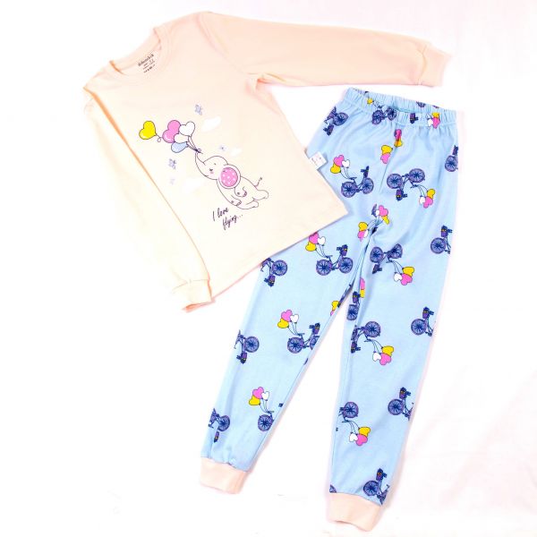 Pajamas ND-301 peach